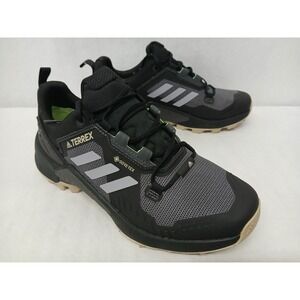 Adidas Men's Terrex Swift R3 GTX Hiking Trail Shoes FW2779 Black Silver Sz‎ 8